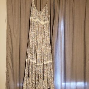 Torrid Floor Length Lace Insert Maxi